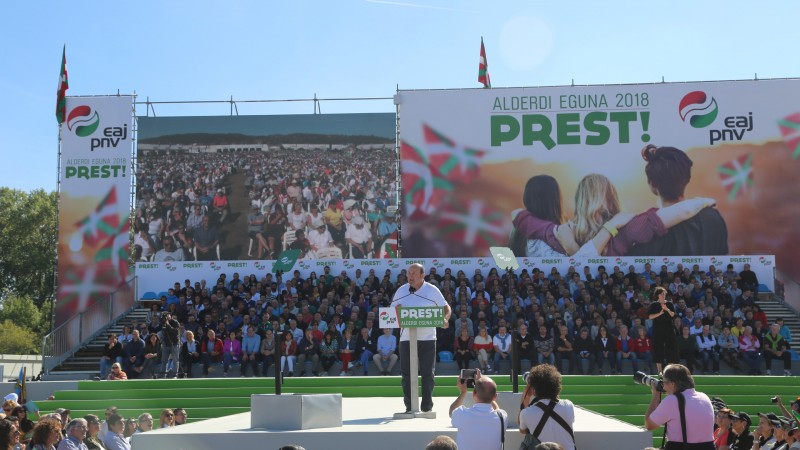 Alderdi Eguna 2018 - Acto político