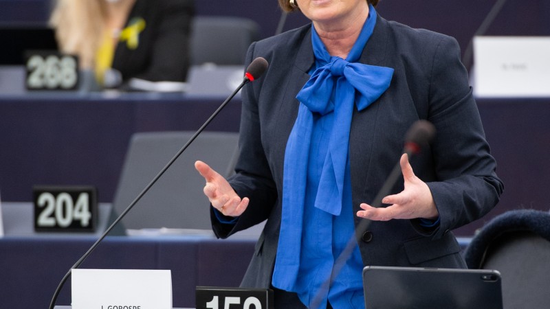 Josune Gorospe en Estrasburgo 20220311