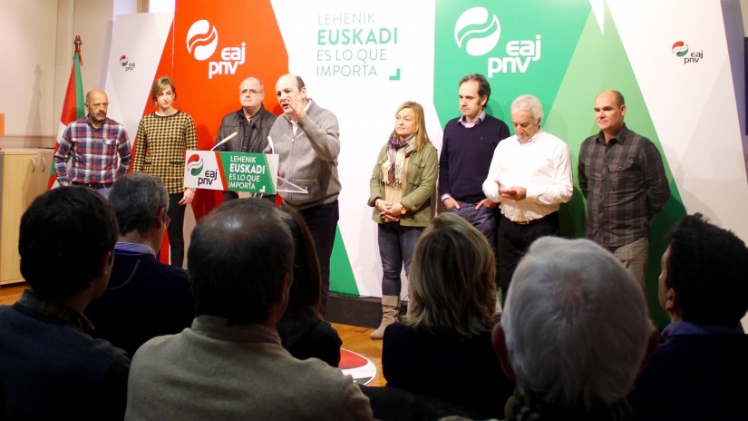 Agirretxea: “El 20D está en juego el futuro de Euskadi y solo EAJ-PNV garantiza la defensa de los intereses individuales y colectivos de nuestro pueblo”