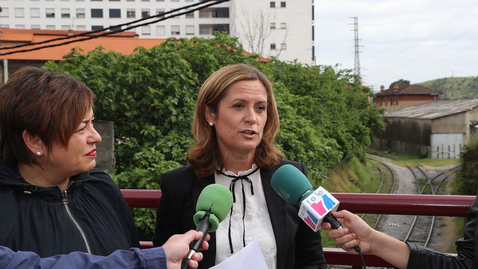 Isabel Sánchez Robles y Amaia del Campo presentan 4 iniciativas en Barakaldo