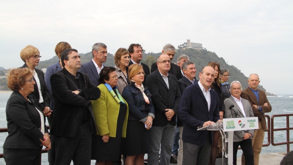 Presentación Candidaturas Congreso y Senado por Gipuzkoa 2015