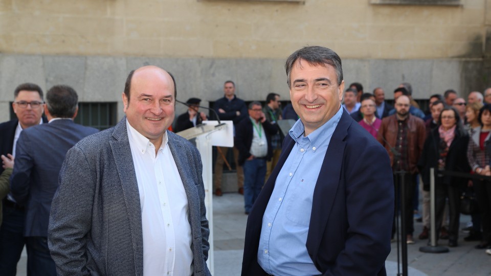 Andoni Ortuzar - Elecciones Generales 28-A - Presentación de candidaturas