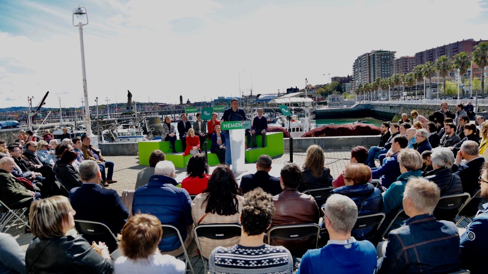 2019 Presentación de las candidaturas de EAJ-PNV al Congreso y Senado por Bizkaia