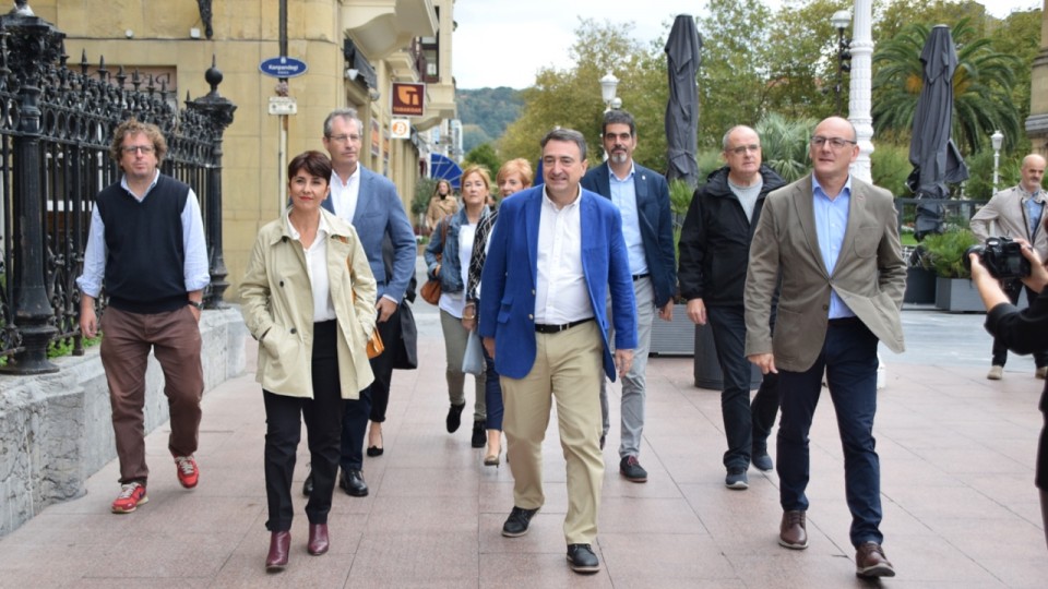 Presentación de las candidaturas de EAJ-PNV al Congreso y Senado por Gipuzkoa 10N