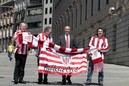 Diputados y senadores del EAJ-PNV apoyan al Athletic en el Congreso, la víspera de la final de Copa