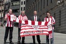 Diputados y senadores del EAJ-PNV apoyan al Athletic en el Congreso, la víspera de la final de Copa