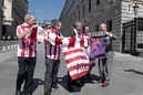 Diputados y senadores del EAJ-PNV apoyan al Athletic en el Congreso, la víspera de la final de Copa