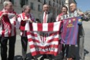 Diputados y senadores del EAJ-PNV apoyan al Athletic en el Congreso, la víspera de la final de Copa