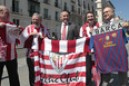 Diputados y senadores del EAJ-PNV apoyan al Athletic en el Congreso, la víspera de la final de Copa