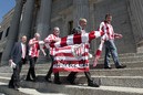 Diputados y senadores del EAJ-PNV apoyan al Athletic en el Congreso, la víspera de la final de Copa