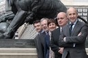 Josu Erkoreka, Emilio Olabarria, Arantza Tapia, Pedro Azpiazu y Aitor Esteban