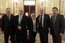 Pedro Azpiazu, Emilio Olabarria, Arantza Tapia, Josu Erkoreka y Aitor Esteban