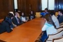 Visita de jóvenes de Lurgorri al Congreso de los Diputados