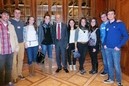 Visita de jóvenes de Lurgorri al Congreso de los Diputados