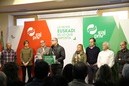 Joseba Agirretxea y Mª Eugenia Iparragirre en Bergara