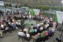 Acto en Laudio. Iñigo Urkullu, Andoni Ortuzar, Mikel Legarda, Almudena Otaola