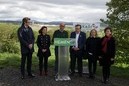 Acto sectorial sobre Aeropuerto Foronda. Mikel Legarda, Almudena Otaola. Estarrona