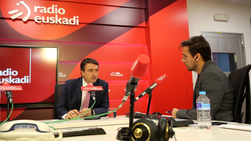 Aitor Esteban en Radio Euskadi